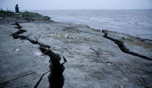 The broken landscape of the village Hashail