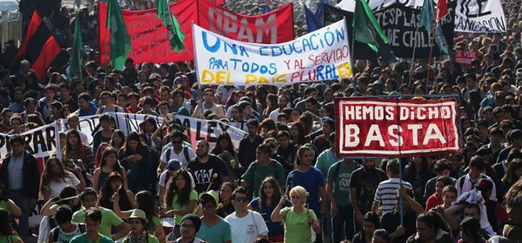 estudiantes chile