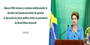 alianza pais dilma