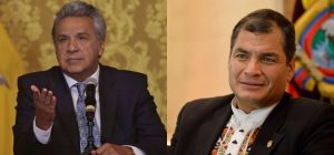 Lenin Moreno + Rafael Correa