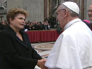 dilma y papa 2