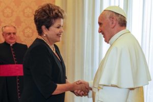 dilma y papa