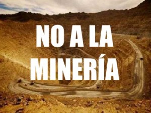 NO A LA MINERIA