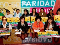 mujeres del senado