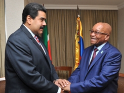 Presidente-Maduro-se-reunió-con-su-homólogo-de-Sudáfrica-Jacob-Zuma