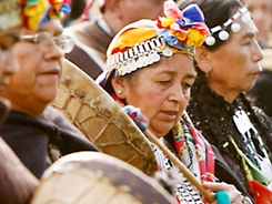 imagen de indigenas de chile
