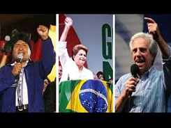 tabare dilma y evo