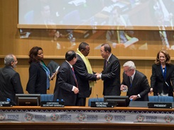Opening of Financing For Development Conference.