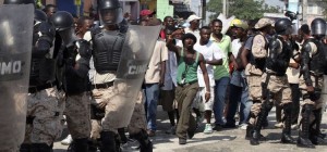 Protestas contra comicios presidenciales en Haití