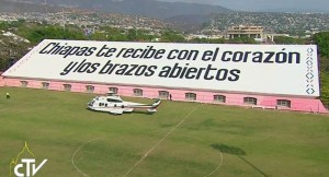 chiapas te recibe papa