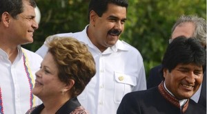 55337Dilma, Evo, Nicolás y Correa