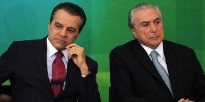henrique alves y temer