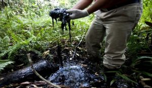 chevron contaminacion