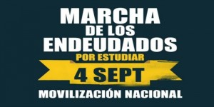marcha endeudados por estudiar
