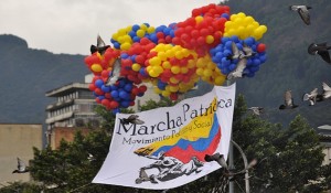 Marcha Patriotica Dialogos de Paz