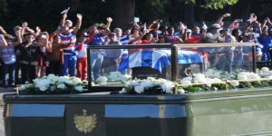 Carabana Homenaje Póstumo al Comandante en Jefe Fidel Castro Ruz.