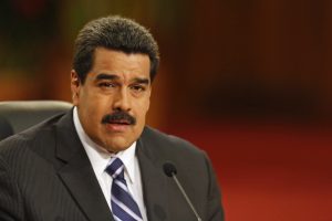 Imagen de archivo del presidente de Venezuela, Nicolás Maduro, durante una conferencia de prensa en el Palacio de Miraflores, Caracas