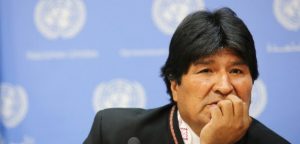 H.E. Evo Morales Ayma Attends A Special Session Of The UN General Assembly On The World Drug Problem