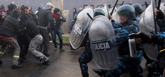 Argentina Pepsico represión
