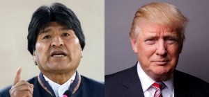 Evo Morales + Trump