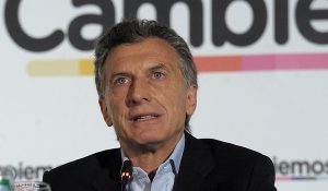 Mauricio Macri + presidente argentino