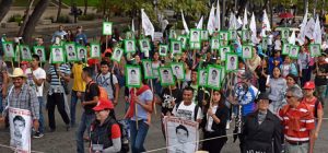 Padres de los desaparecidos de Ayotzinapa