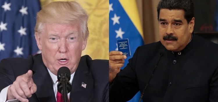 Trump + amenazas + Venezuela