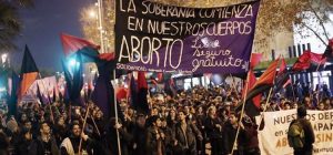 aborto libre y seguro + Chile