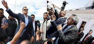 correa + lenin moreno