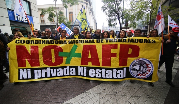no más afp chile NODAL