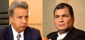 Lenín Moreno + Rafael Correa + Ecuador