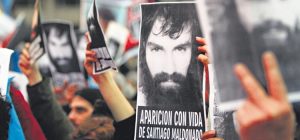 santiago maldonado + desaparecido + argentina