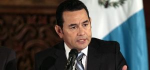 jimmy morales + guatemala