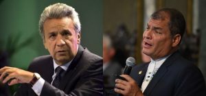 lenín moreno+´rafael correa+ecuador