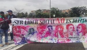 lideres sociales asesinados en colombia