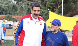 Maduro y Maradona