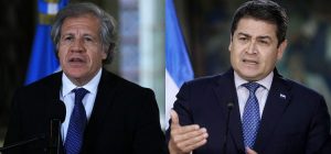 luis almagro + oea + JOH + Honduras