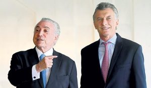 temer + macri
