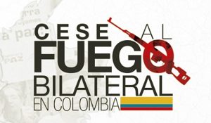 cese al fuego + colombia