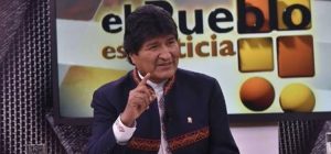 evo morales + bolivia