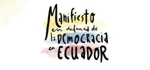 manifiesto ecuador