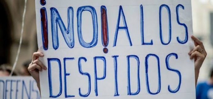 no a los despidos