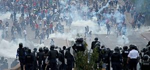 protestas + honduras