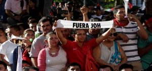 protestas + honduras +fuera joh
