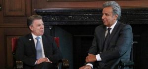 juan manuel santos + lenín moreno