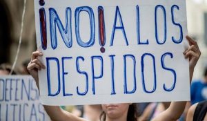 no a los despidos