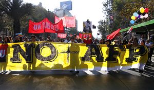 Marcha No Mas AFP