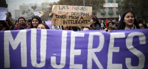 Marcha contra la violencia machista por una educación no sexista