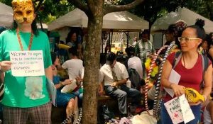 protesta colombia mineria