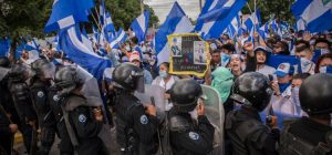marcha opositora Nicaragua